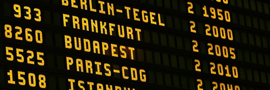 confirmed departures